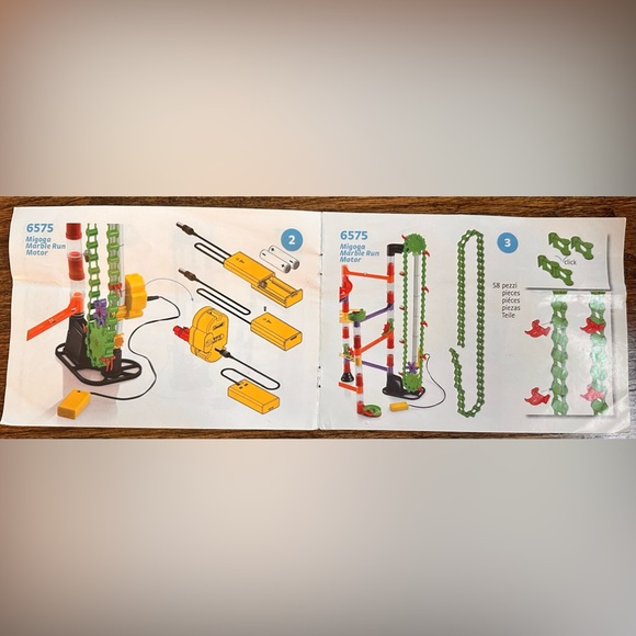 346. Kids Quercetti Marble Run with Motorized Elevator, 177 Pieces - Picture 11 of 16